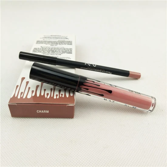 Make up Liquid Lips Kyli 38 Colors Lipgloss Matte Liquid Water Proof Lipstick OEM Lip Gloss Ky Jenner Lipgloss and Lip Liner Set