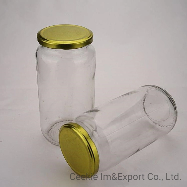 Big Capacity Glass Honey Jar Big Volume Glass Jam Jar Honey Bottle