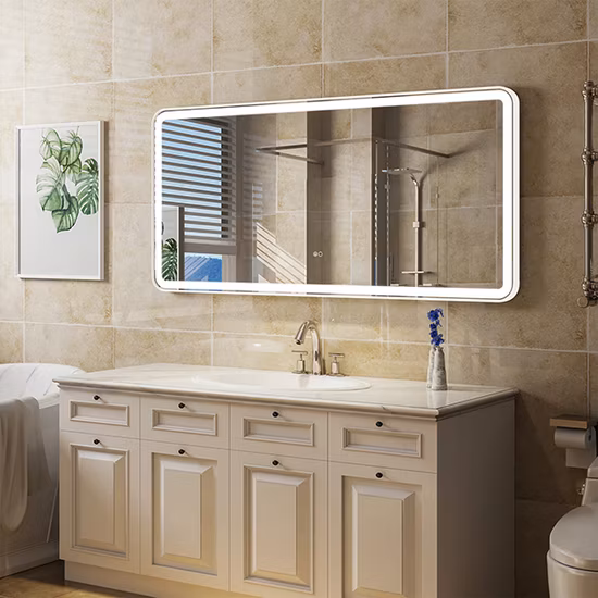 Оптовое компактное зеркало Power Bank с подсветкой